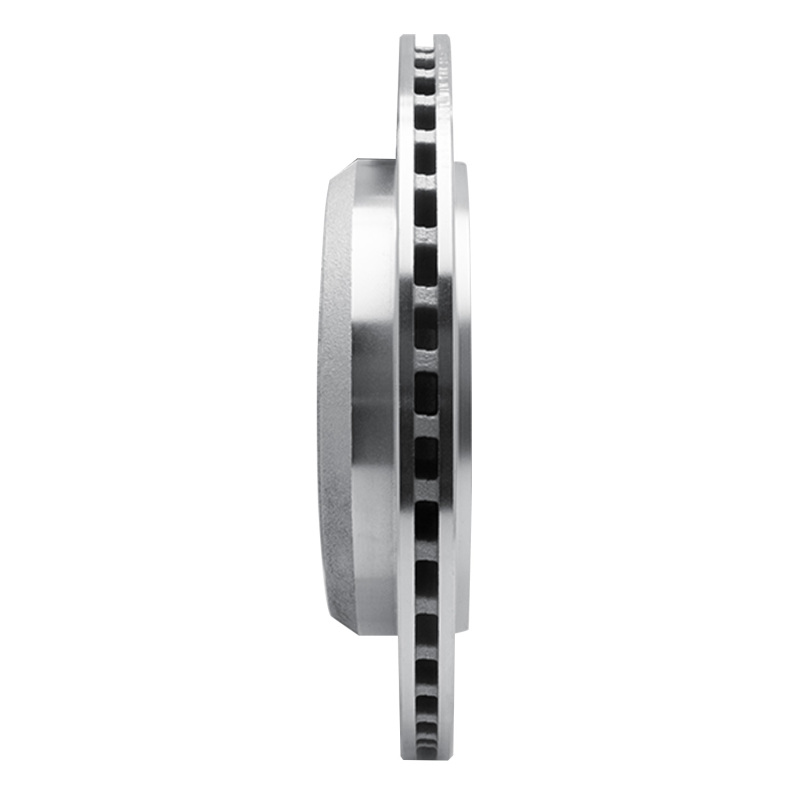 Dodge Durango Brake Rotor (1) - Rear Left - R1 Concepts - Drilled & Slotted - Silver - `11-`25